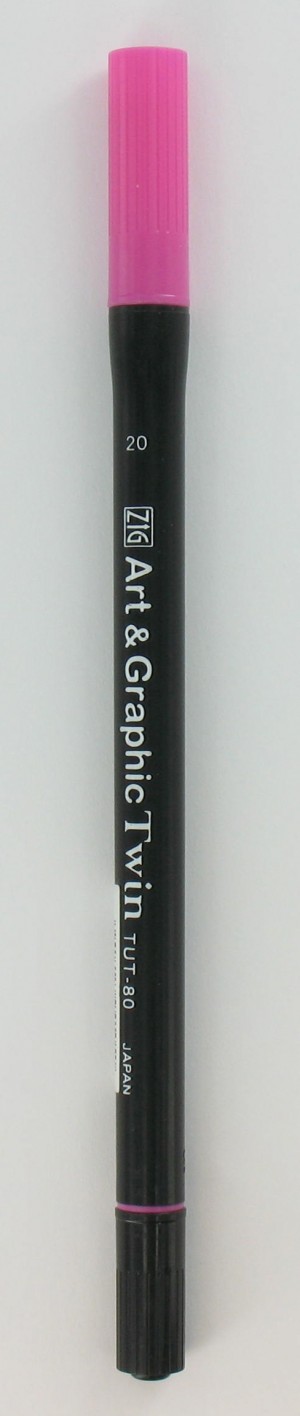 Stift pink aquarel - Zig
