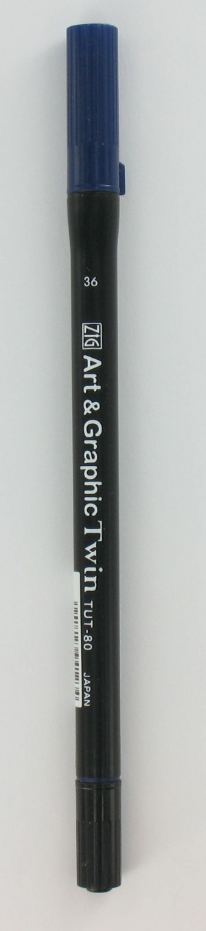Stift deep blue aquarel - Zig
