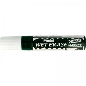 Wet erase chalk marker white 2,8 cm- Pentel