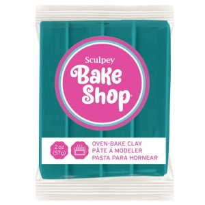 Bake shop turquoise - boetseerklei 57 gr - SCULPEY