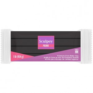 Premo black - klei 454 gr - Sculpey