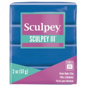 Klei III blue - 57 gr - Sculpey