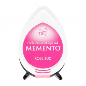 Inktdruppel rose bud - Memento Tsukineko