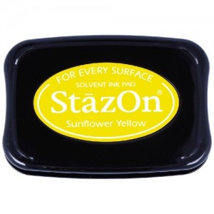 Stempelkussen sunflower yellow - Stazon Tsukineko