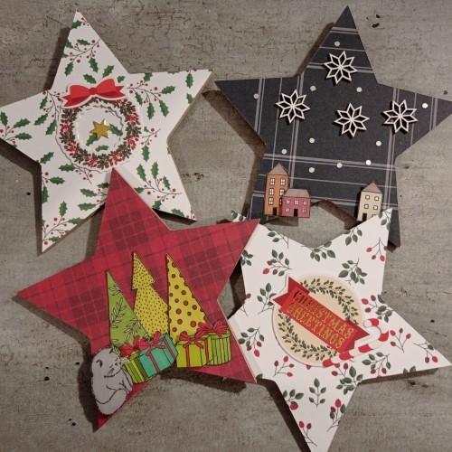 Projet home déco mural pour Noël