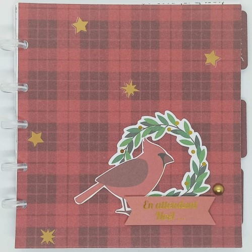 Diy scrapbooking, créez votre planificateur pour les fêtes!