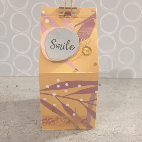 Embellissez votre décoration de table avec une boite à lait faite maison