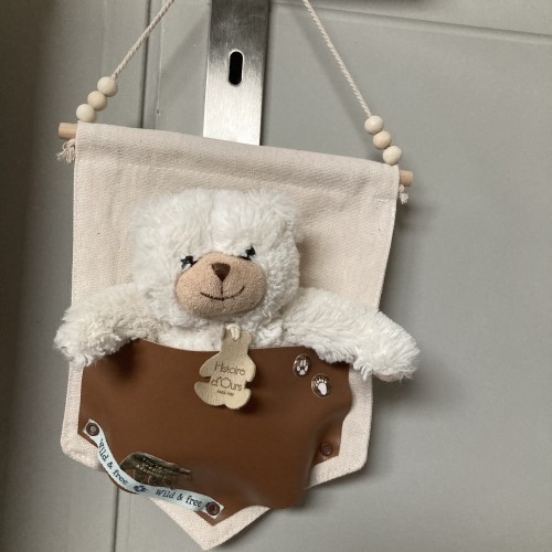 Projet home déco chambre d'enfant, créez un rangement pour le doudou de votre enfant. Une belle cachette pour doudou pendant la journée8
