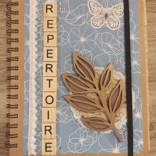 Projet diy scrap, créez votre répertoire de A à Z