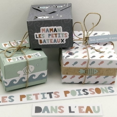Boites à bonbons pour votre baby shower