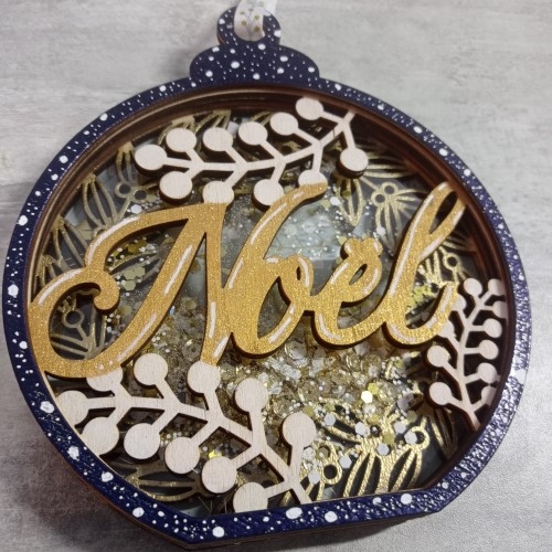 Un boule de Noël shaker!