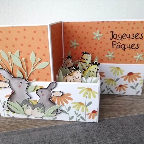 Réalisez une carte pop-up pour Pâques
