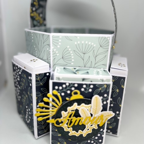 Réalisez un caddy craft pour votre déco de table de Noël