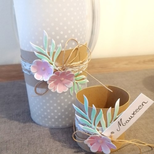 Décorez un photophore pour votre mariage champêtre