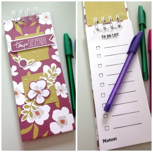 Un carnet fait main pour vos to do lists