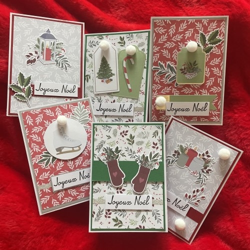 Créez vos cartes chavalet pour Noël