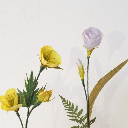 Réalisez une fleur en papier crépon - Artemio
