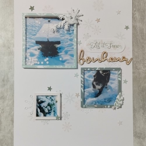 Une page scrap au format A4