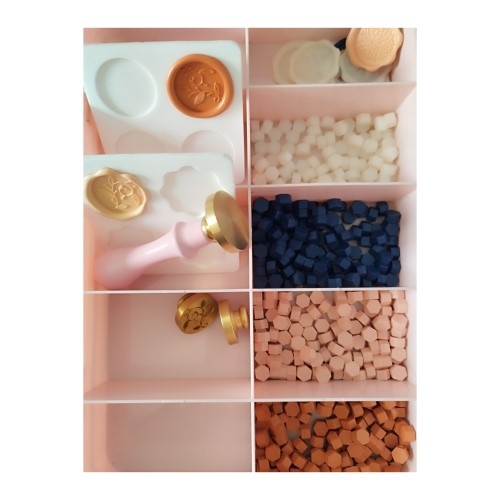 Test moule pour cachet de cire