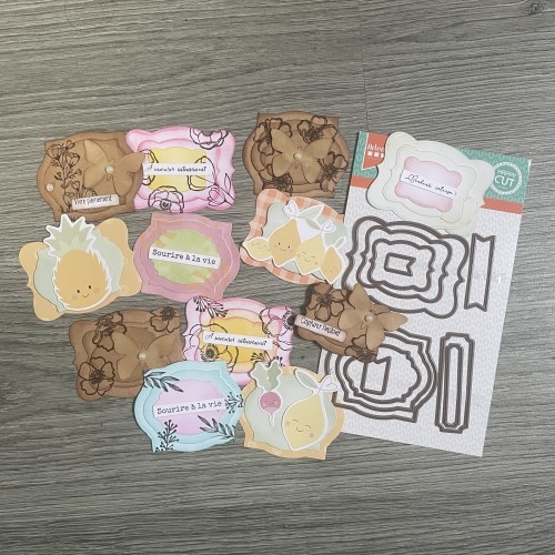 Créez vos étiquettes embellisements pour vos projets scrap.