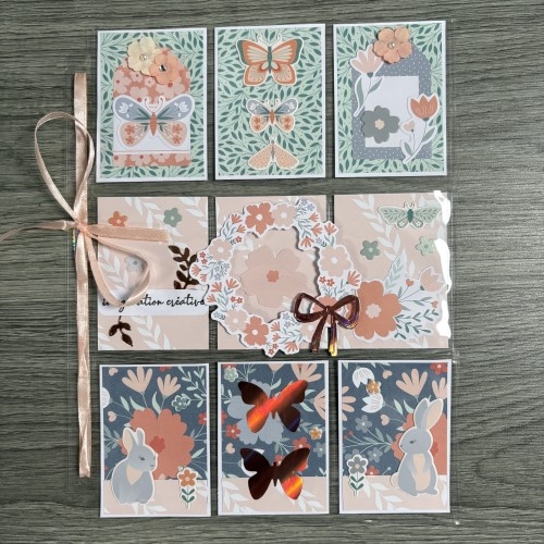 Utilisez la collection Mariposa pour créer votre pocketletter