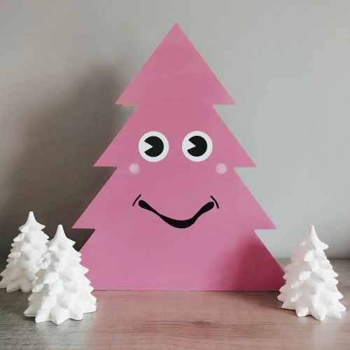 D&eacute;corez un support bougie en forme de sapin avec les enfants pour No&euml;l