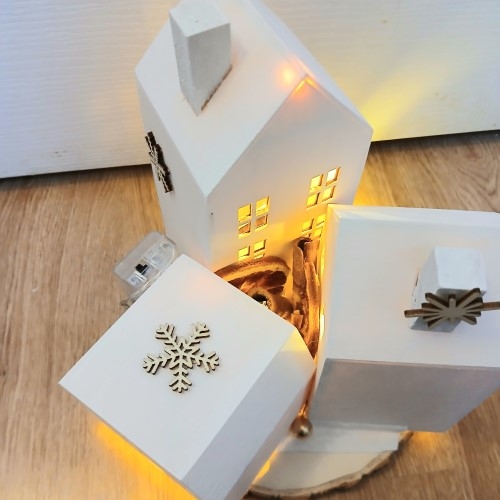 Un centre de table pour Noël fait maison