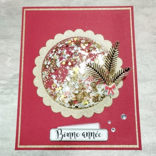 Une carte shker Bonne ann&eacute;e