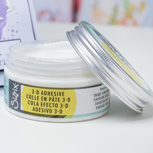Crash test de la colle Sizzix Effectz 3D adhesive