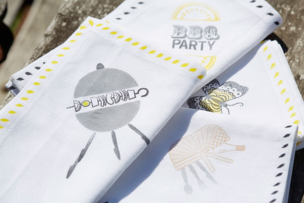Serviettes BBQ
