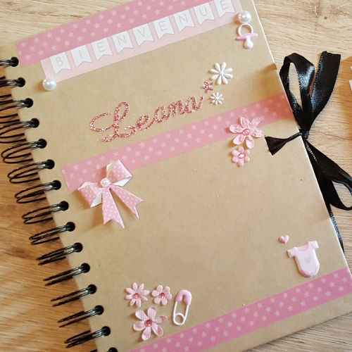 Livre d'or baby shower fille