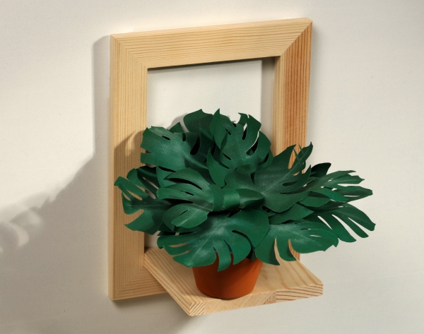 Plantes grasses en papier