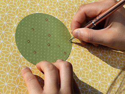 tuto - fabriquer un cactus en papier