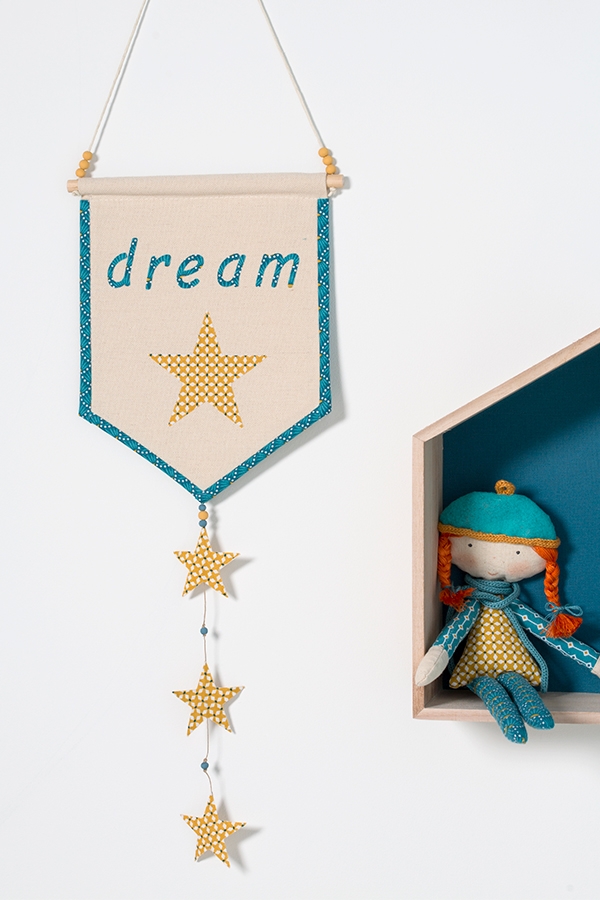 Fanion personnalisé pour chambre d'enfant - Artemio