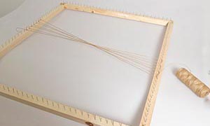 Tuto - Tissage - Décoration murale