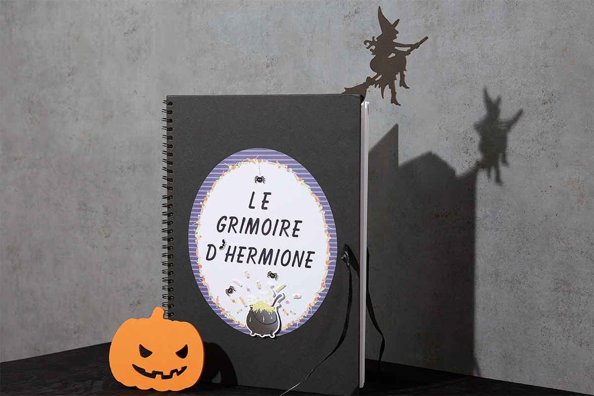 Fabriquer le grimoire magique d'hermione