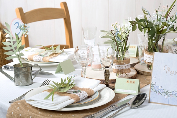 Décoration de table - Love Story Artemio