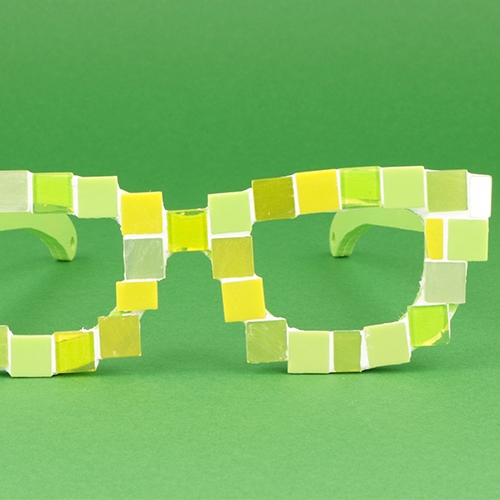Déguisement DIY : Les lunettes pixels