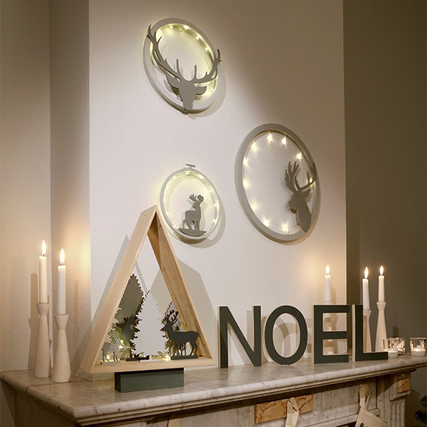 Décorations lumineuses de Noël DIY