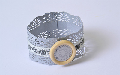 Tuto - Rond de serviette en papier