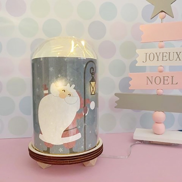 Décoration de Noël lumineuse DIY