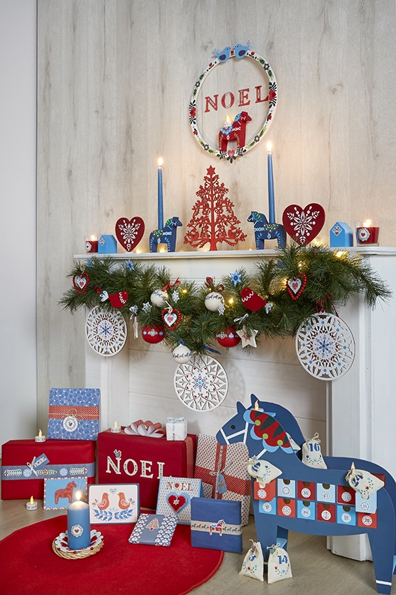 Calendrier de l'Avent Noël Folk