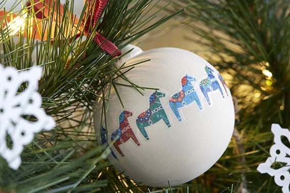 Boule de Noël personnalisée