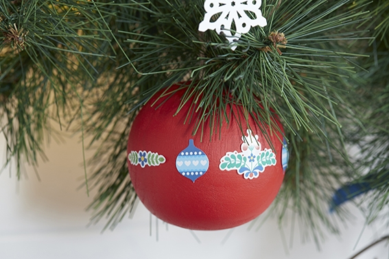 Boule de Noël personnalisée