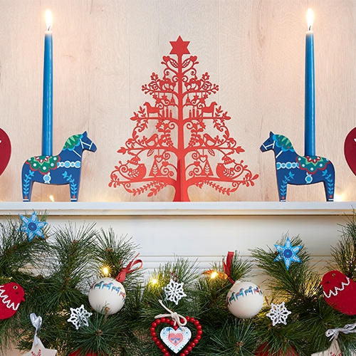 Décorations de Noël Folk