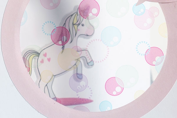Carte licorne DIY