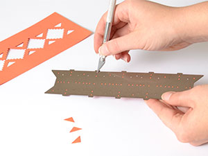 Tuto - Faire une frise en papier