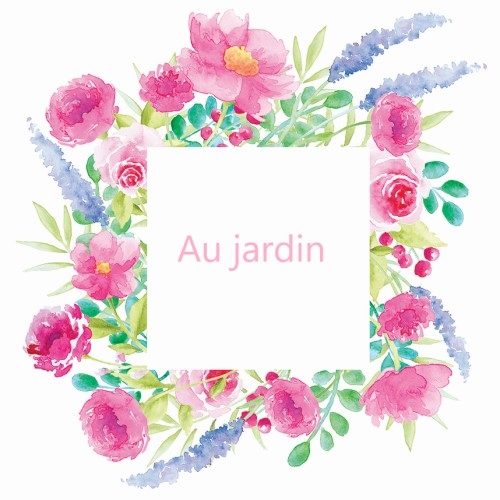Collection  scrapbooking et home deco Au jardin