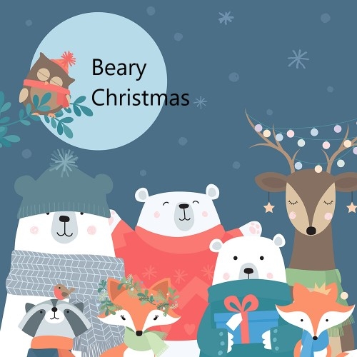 Collection  scrapbooking et home deco Noël Beary Christmas