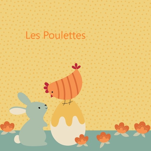 Collection  scrapbooking et home deco Les poulettes